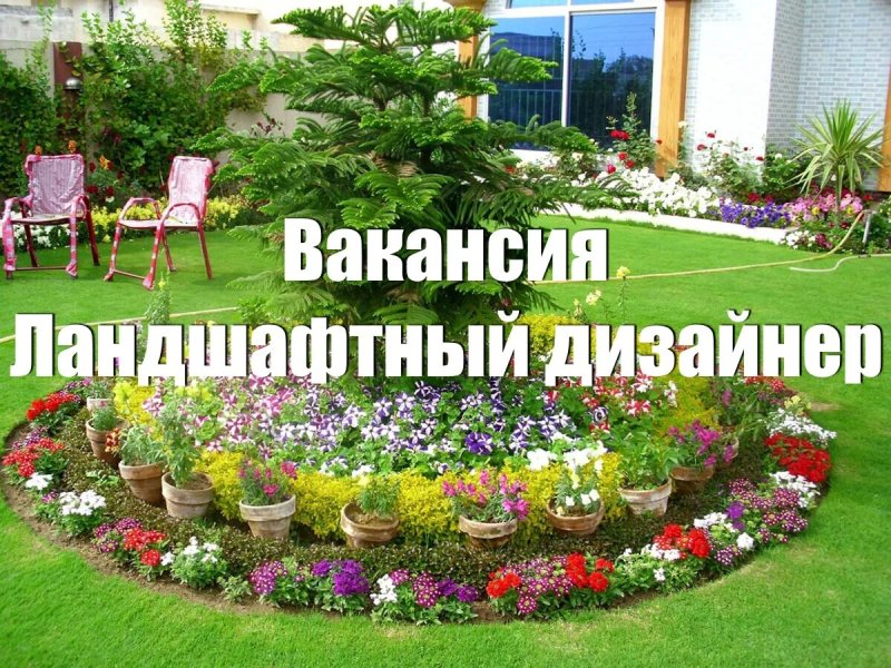Красивое оформление клумб