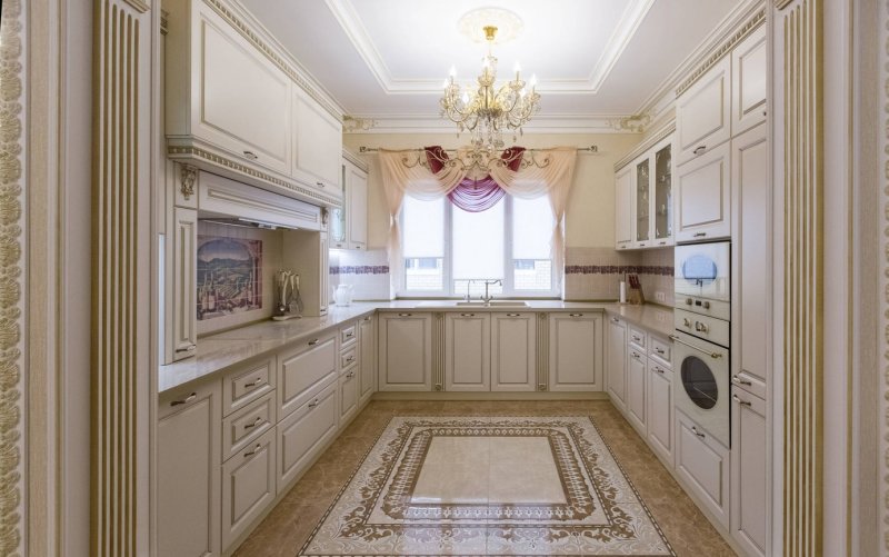 Кухня в классическом стиле дизайн