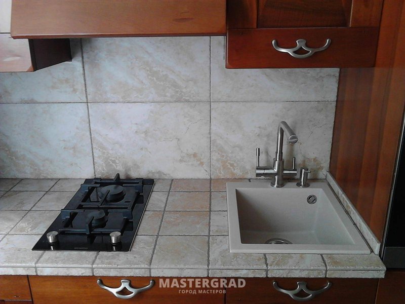 Столешница для кухни из керамогранита