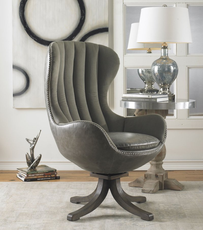 Вращающееся кресло hudson swivel armchair