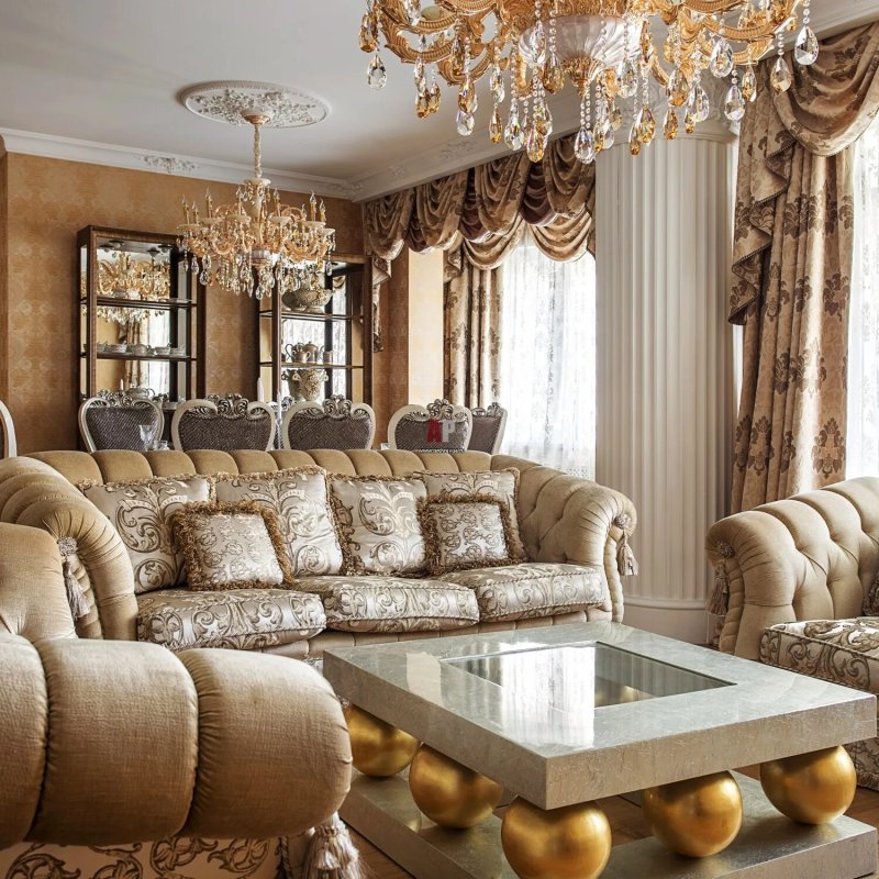 Классический интерьер гостиной