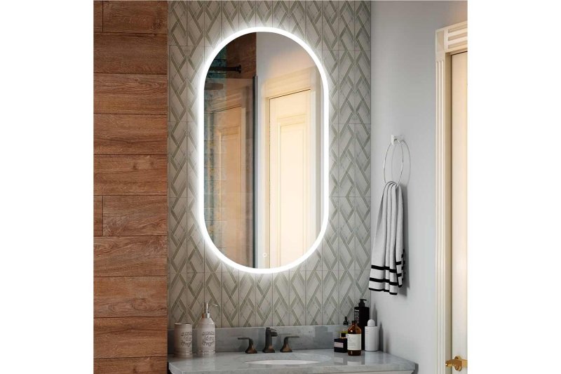 Зеркало континент delight led