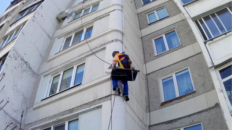 Герметизация межпанельных швов