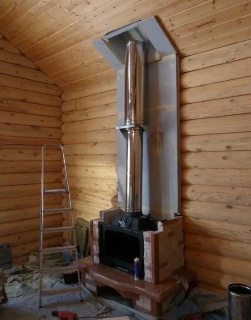 Дымоход для бани