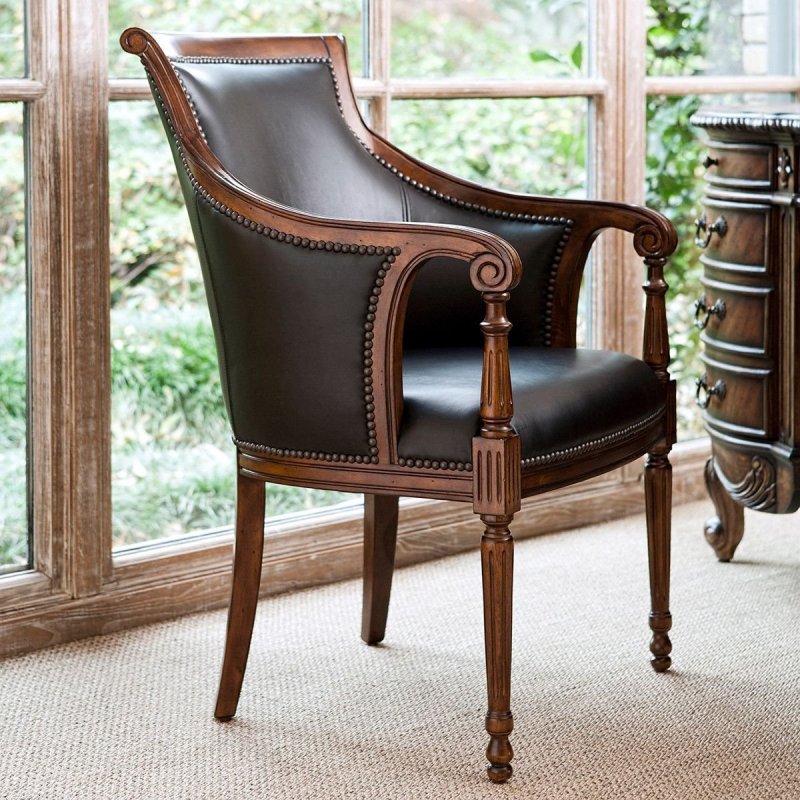 Стул с подлокотниками louisiana antique oak