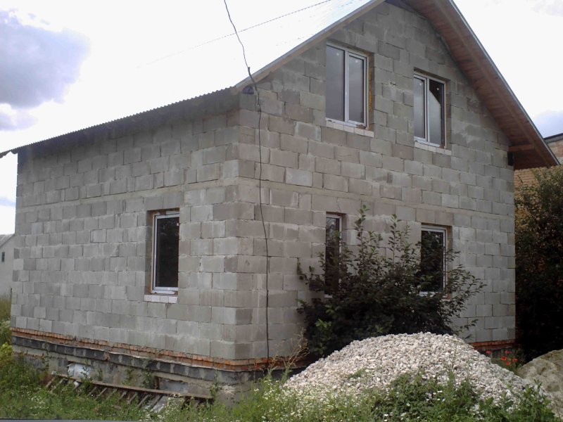 Дом из газобетона