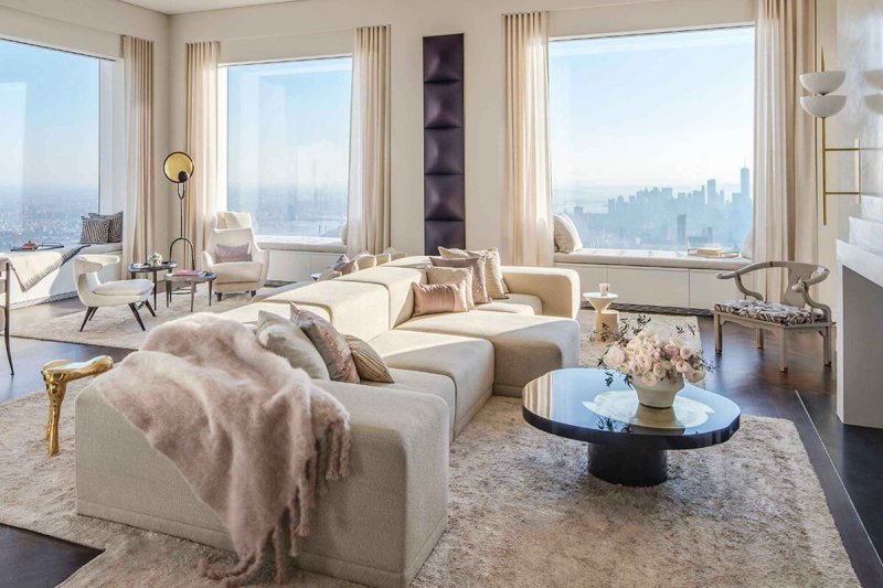 432 park avenue ньюйорк интерьер