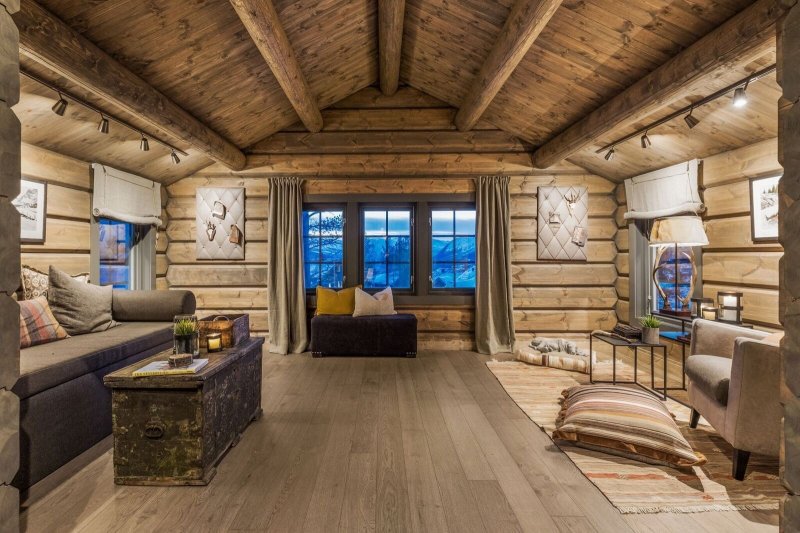Wooden house норвежский лафет