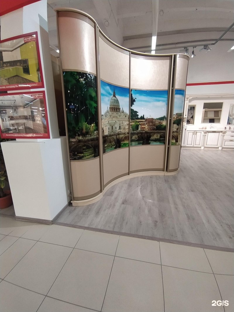 Радиусные шкафы купе угловые