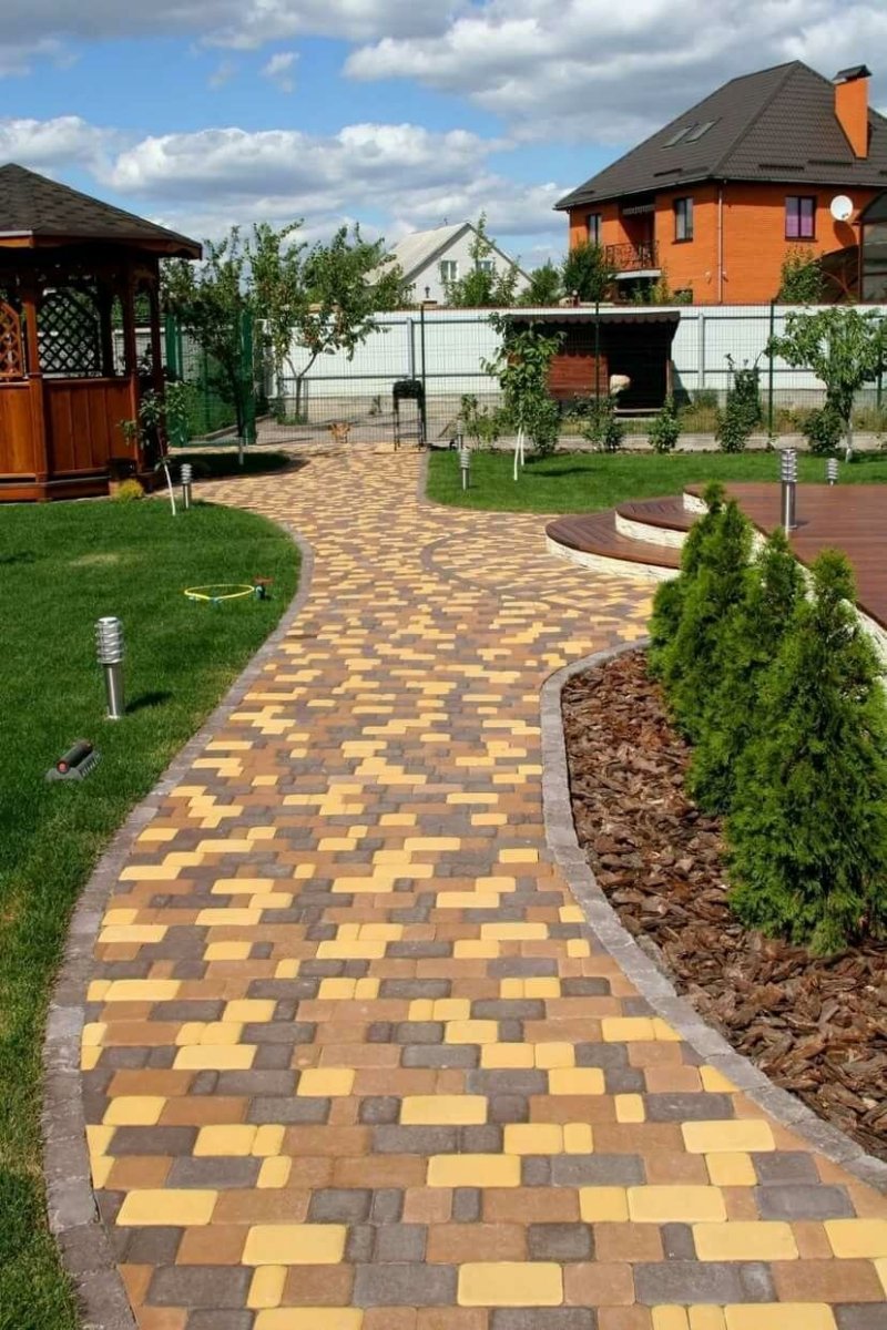 Укладка тротуарная плитка