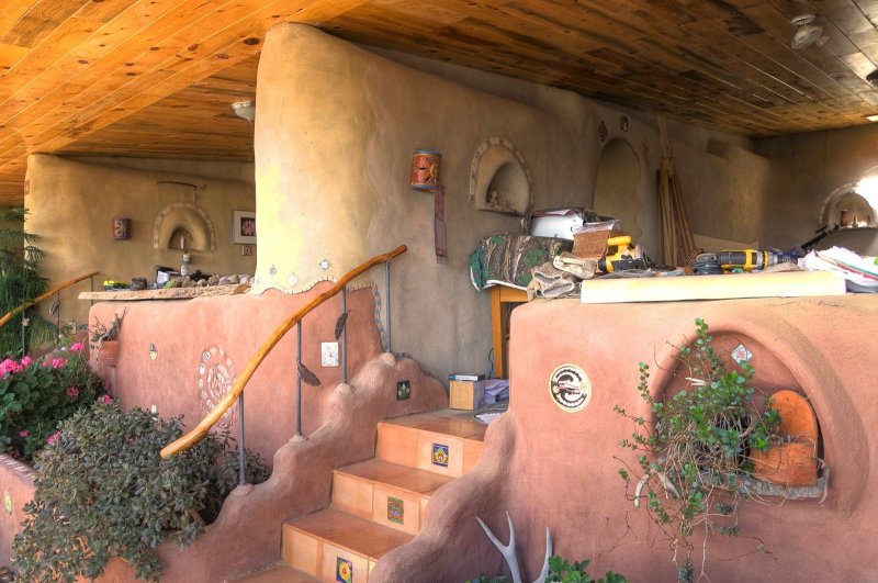 Earthship house