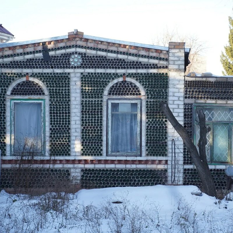 Дом из бутылок самара гастелло