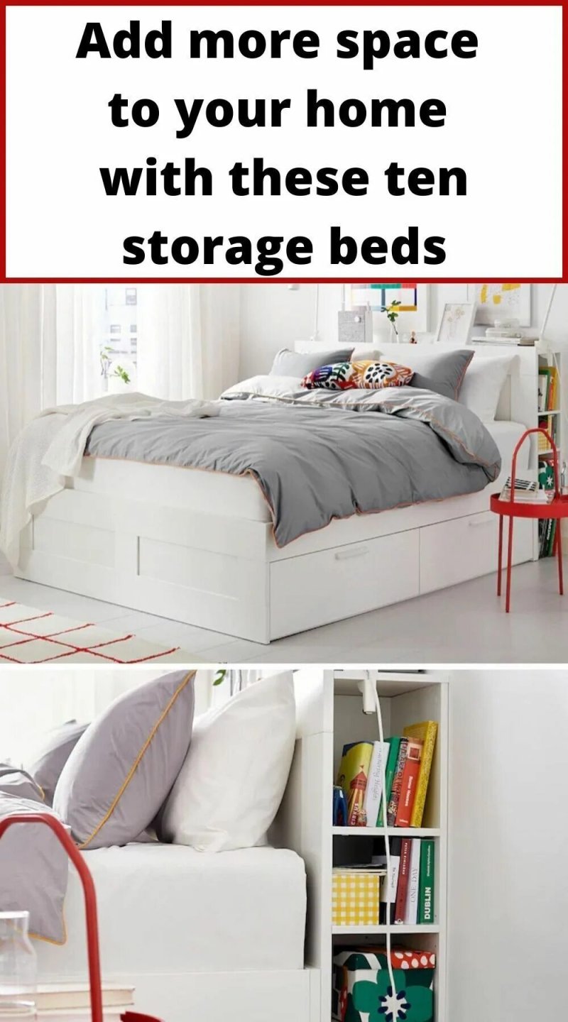 Кровать brimnes ikea