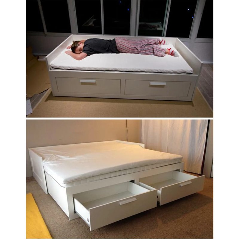 Кровать brimnes ikea