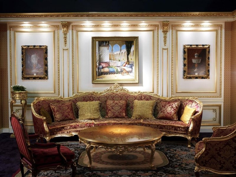 Classic interior barocco