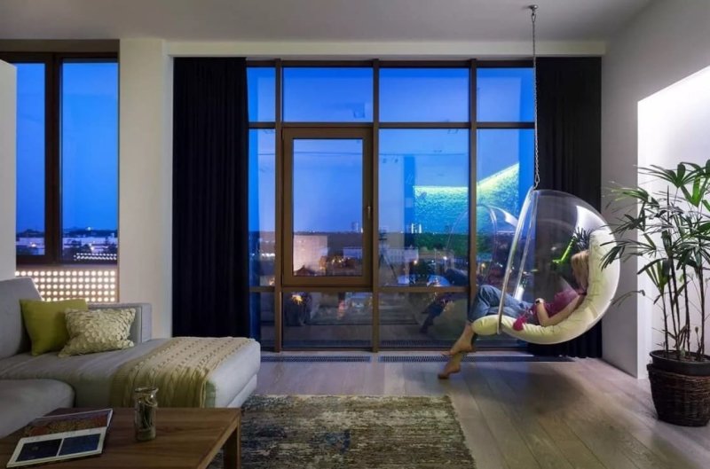 Кресло подвесное bubble chair