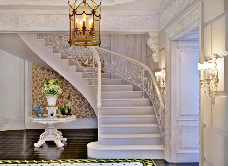 Мраморные лестницы klasika