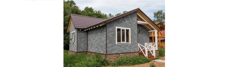 Фасадная плитка технониколь hauberk
