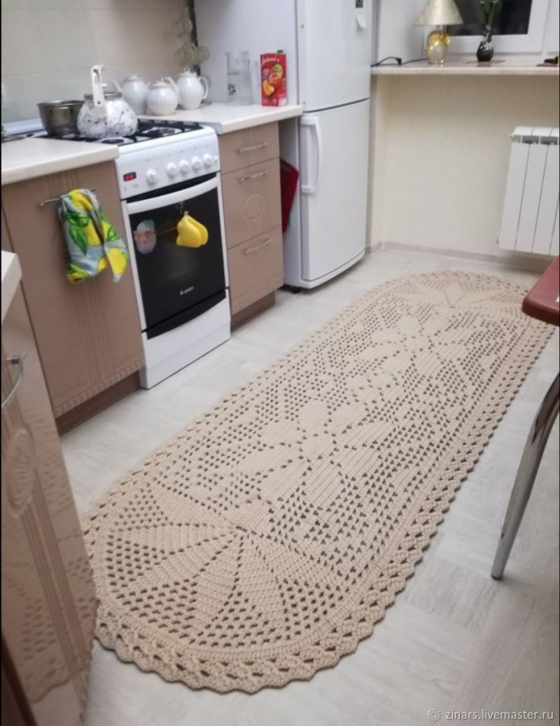 Ковер из полиэфирного шнура