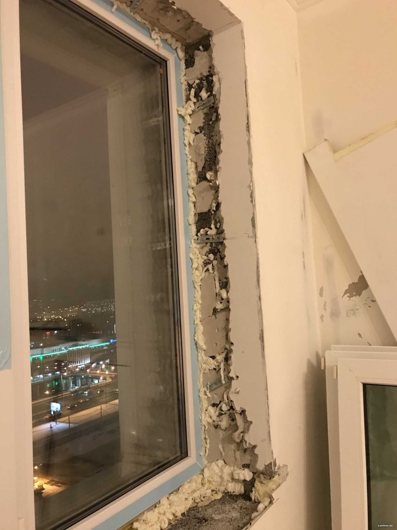 Откос окна