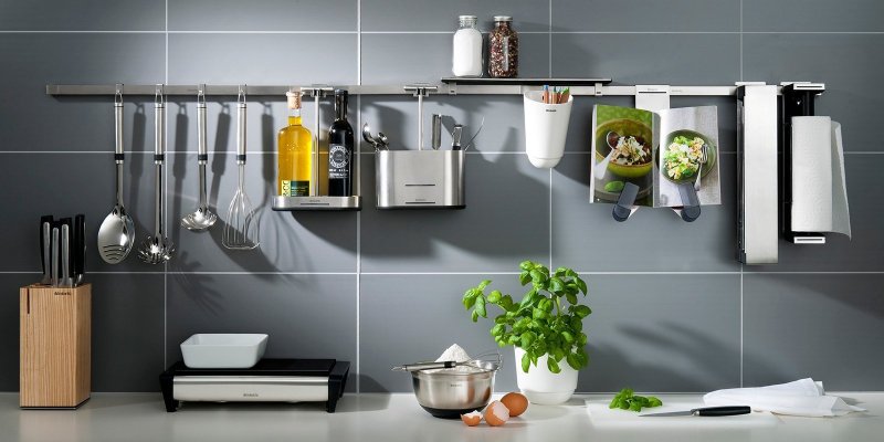 Аксессуары для кухни рейлинги и навесное оборудование