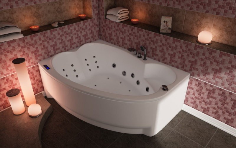 Ванна угловая 150150 jacuzzi