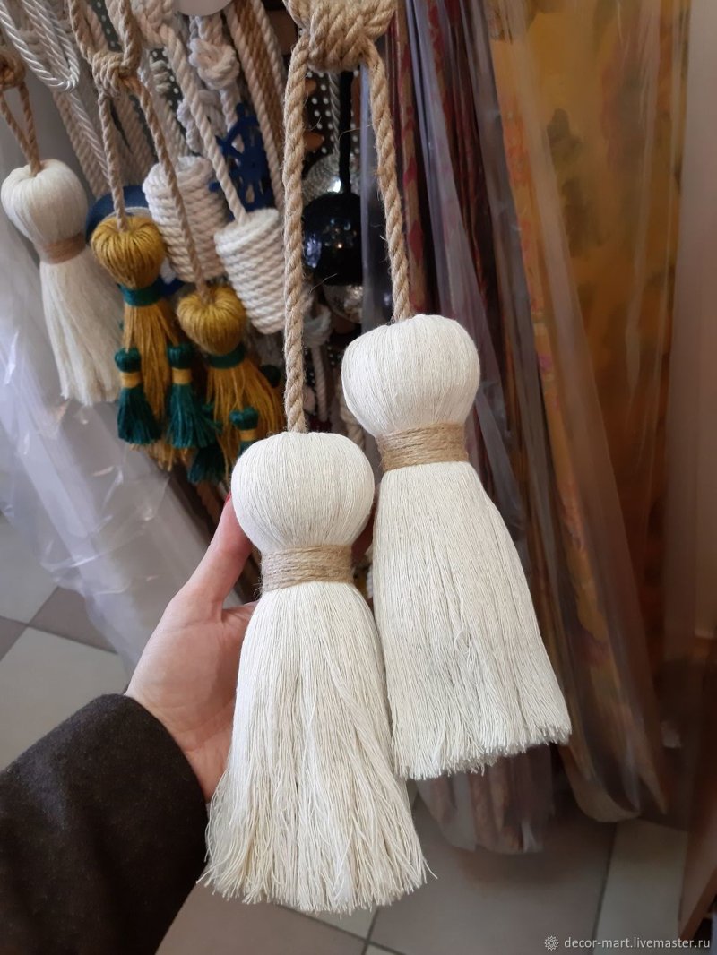 Кисточки для штор