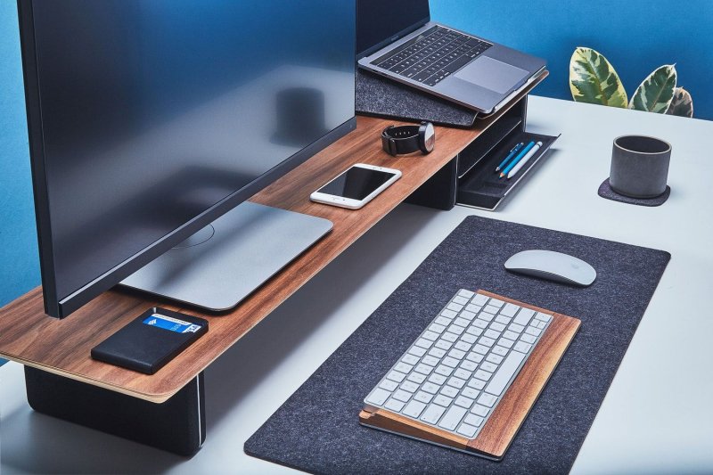Grovemade desk shelf