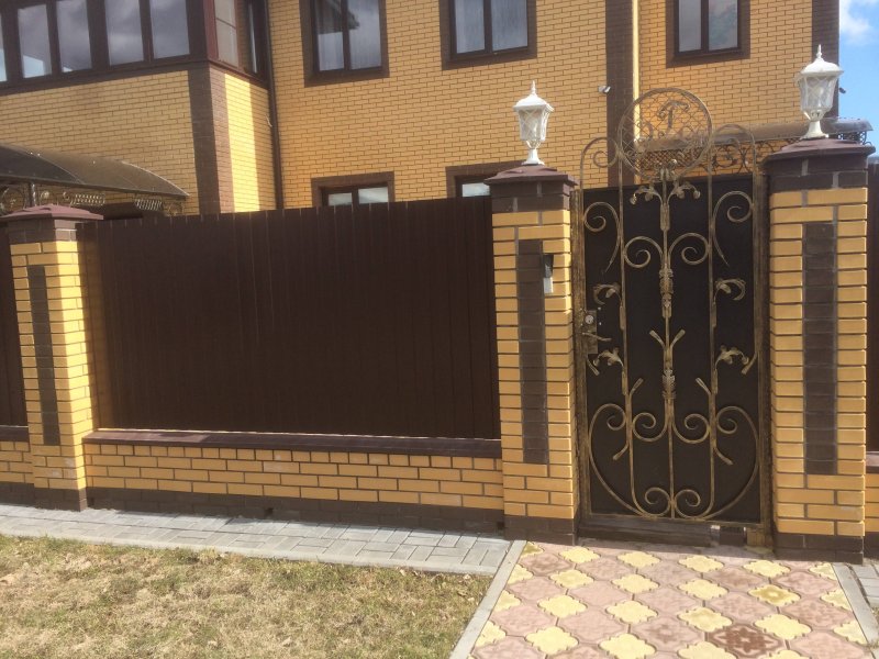 Кованые заборы
