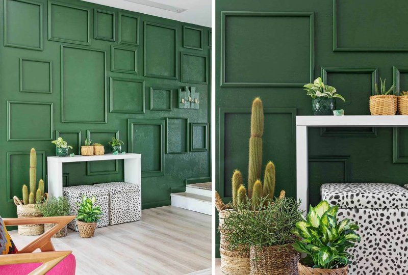 Изумрудные оттенки dulux