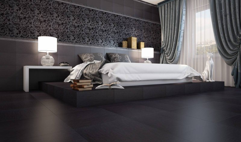 Pelegrina black wall плитка