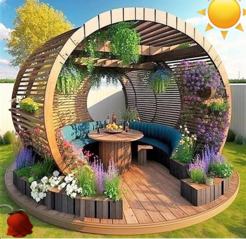Варианты беседки