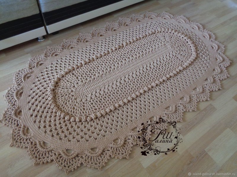 Ковры из полиэфирного шнура иванка