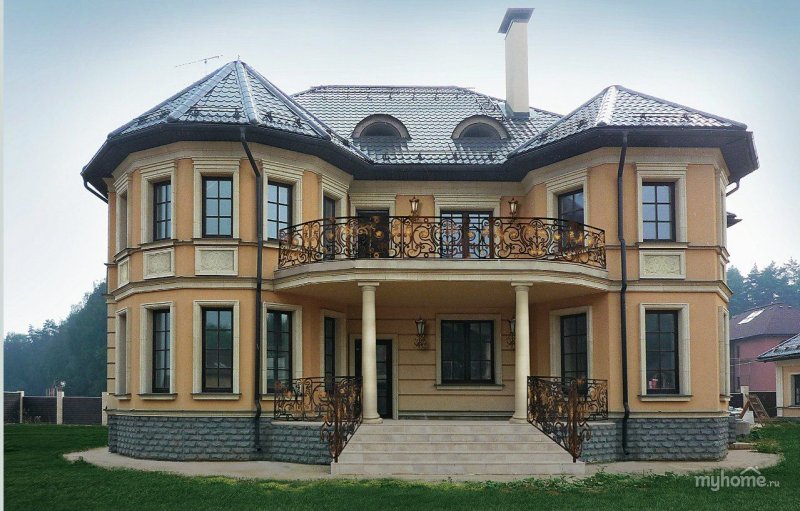 Красивые фасады домов