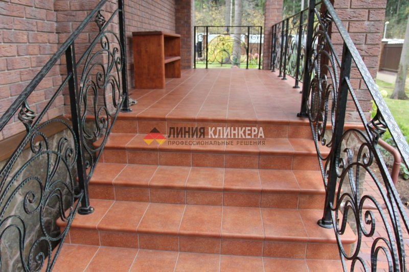 Клинкерные ступени керама марацци