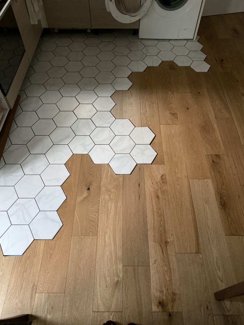 Плитка hexagon wood