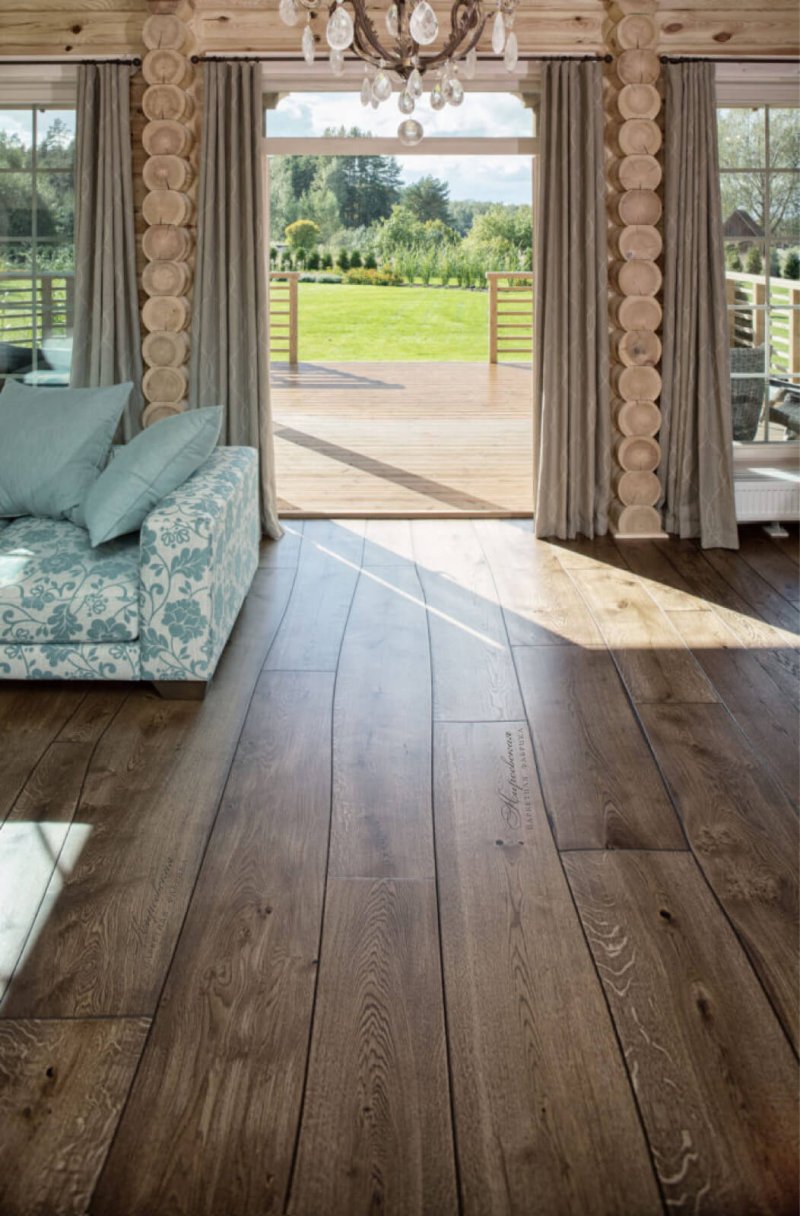 Криволинейная инженерная доска bolefloor
