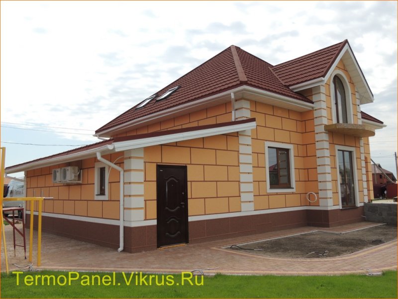 Фасад керамика термопанели