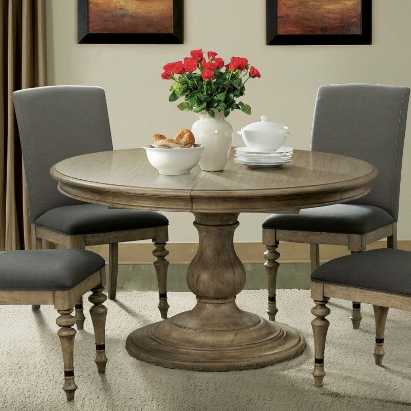 Обеденный стол barnes round dining table