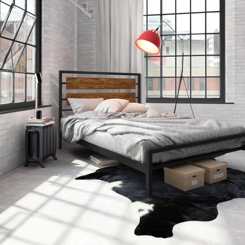 Кровать лофт loft wood