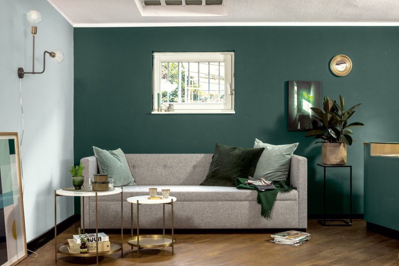 Изумрудные оттенки dulux