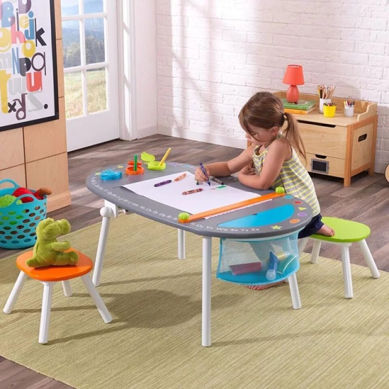 Kidkraft детский игровой набор стол и 2 стула