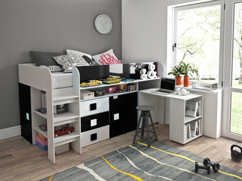 Ikea стува кровать чердак