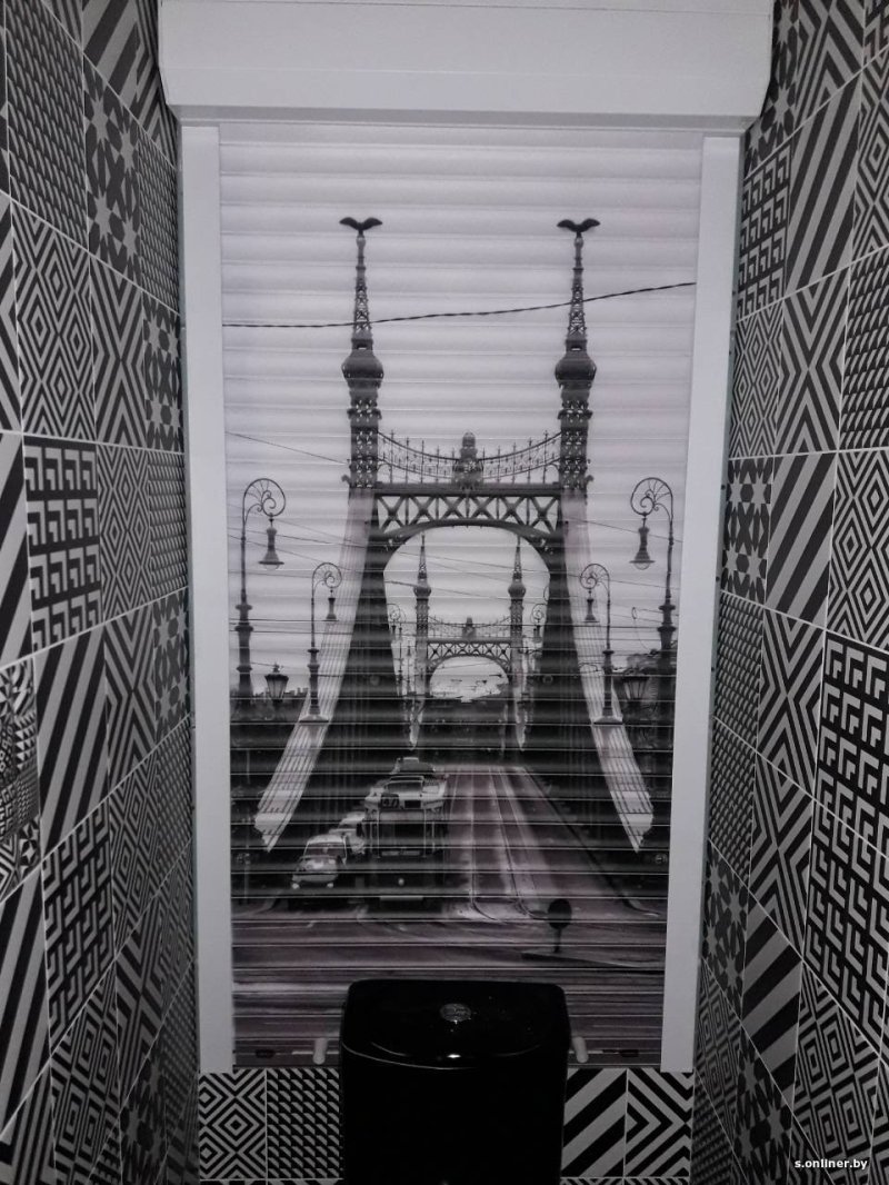 Сантехнические рольставни с фотопечатью