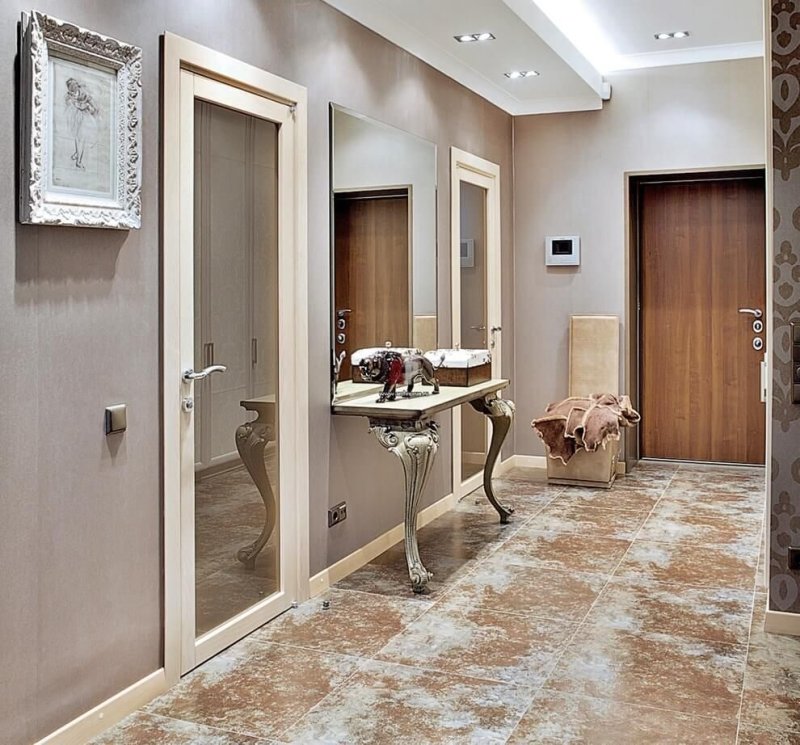 Керамогранит в коридор