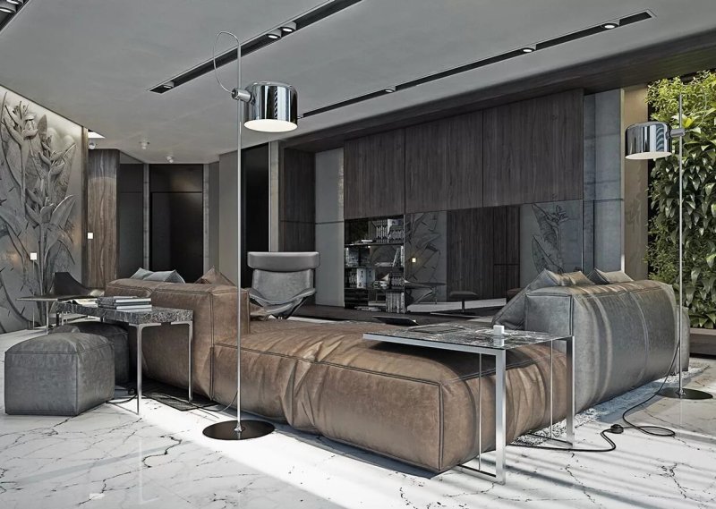Интерьер гостиной