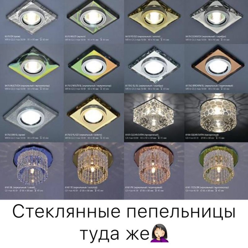 Встраиваемые точечные светильники elektrostandard