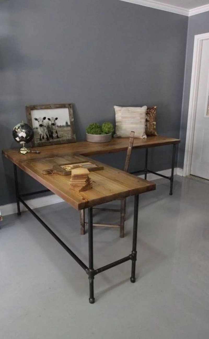 Компьютерный стол лофт loft wood studio