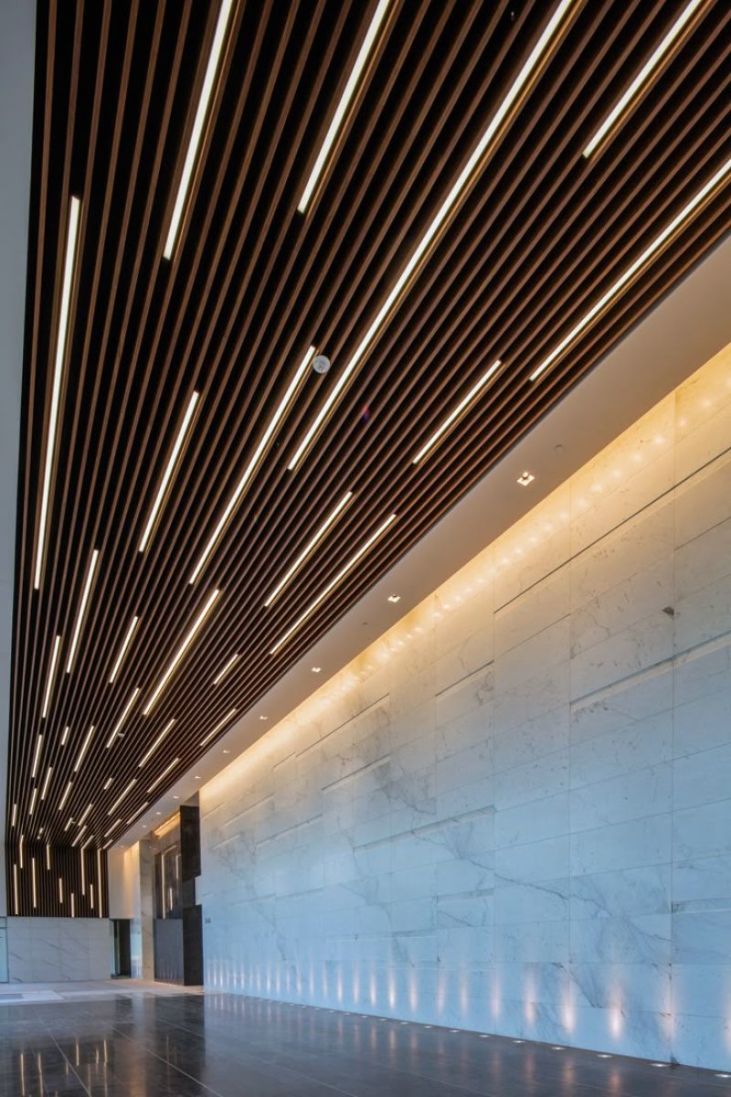 Hunter douglas реечный потолок