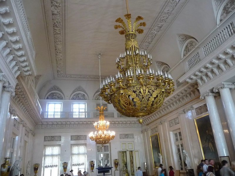 Фельдмаршальский зал зимнего дворца в санкт-петербурге